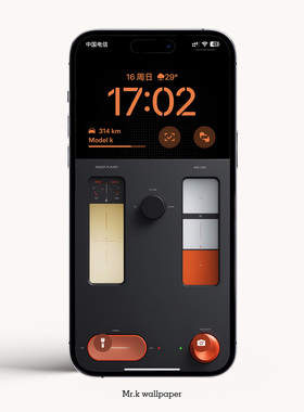 K326 BLACK / 极简复古播放器 iphone手机4K高清壁纸苹果手机壁纸