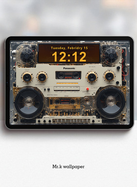 K284/ Panasonic 松下复古播放器/ ipad4K高清壁纸苹果平板壁纸