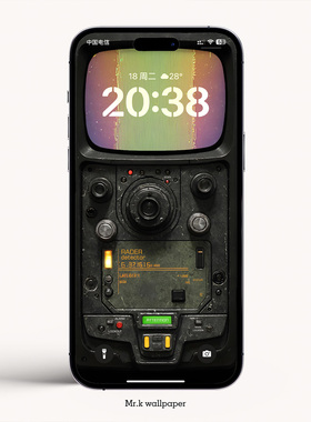 K336 量子探测仪模拟器雷达 iphone手机4K高清壁纸苹果手机壁纸