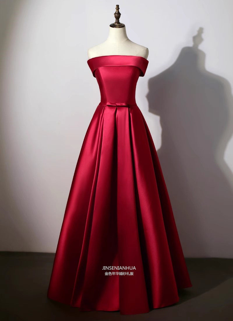 红色敬酒服2025新款新娘小个子结婚订婚礼服裙衣服高级感法式冬季