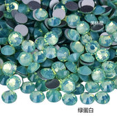 8号玻璃平底钻DIY美甲饰品水钻手机壳公仔暴力熊圆形贴钻约2.4mm