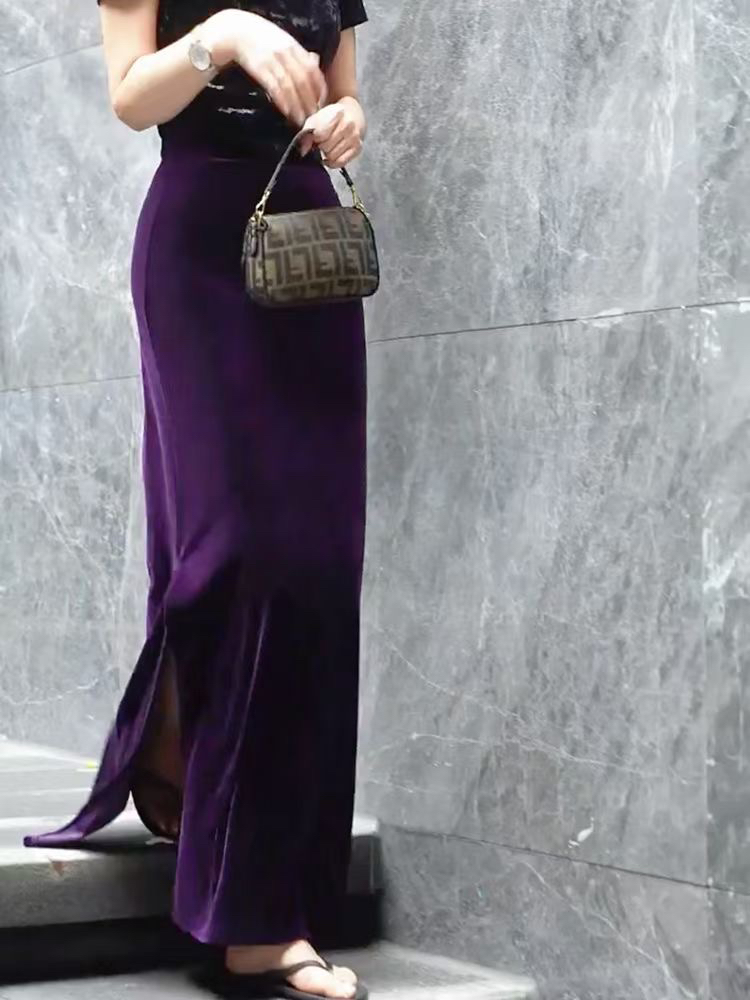 秋冬新款加绒女装黑色丝绒高腰宽松休闲裤女长裤百搭显瘦