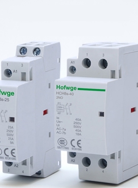 一键断电交直流接触器12V 24V充电桩接触器25A 63A 100A 125A常开