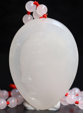 天然玉石挂牌 桂林鸡血玉石吊牌 高端上朗料玉化红38*52*8mm 43g