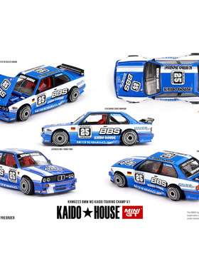 Kaido House MINIGT BMW M3 Kaido Touring Champ 【KHMG223】