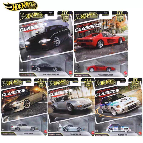 【现货】风火轮hotwheels汽车文化FPY86现代经典法拉利动力之旅