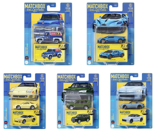 Matchbox 火柴盒收藏家系列 2024V批次布加迪斯巴鲁雷克萨斯模型