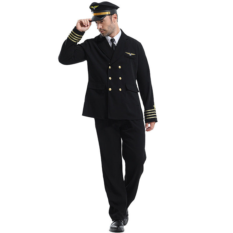 成人机长制服套装1160