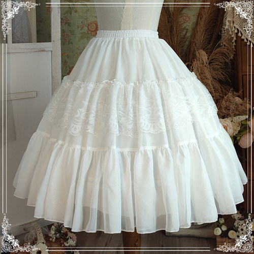 中长款鱼骨裙撑「55cm」暴力日常蓬度可调节lolita洛丽塔蓬蓬裙衬
