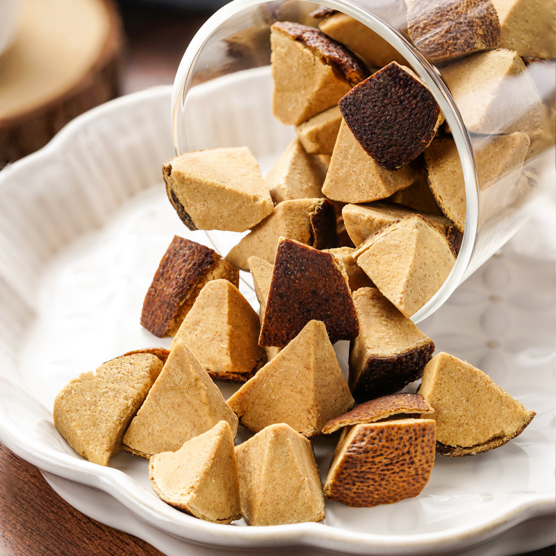 正宗八仙果陈年柚子参陈皮八珍果化州橘红清凉润喉化橘红罐装包邮