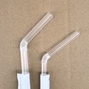 一次性家用透明8mm中粗万向可弯头独立纸包装 咖啡牛奶茶ins风吸管