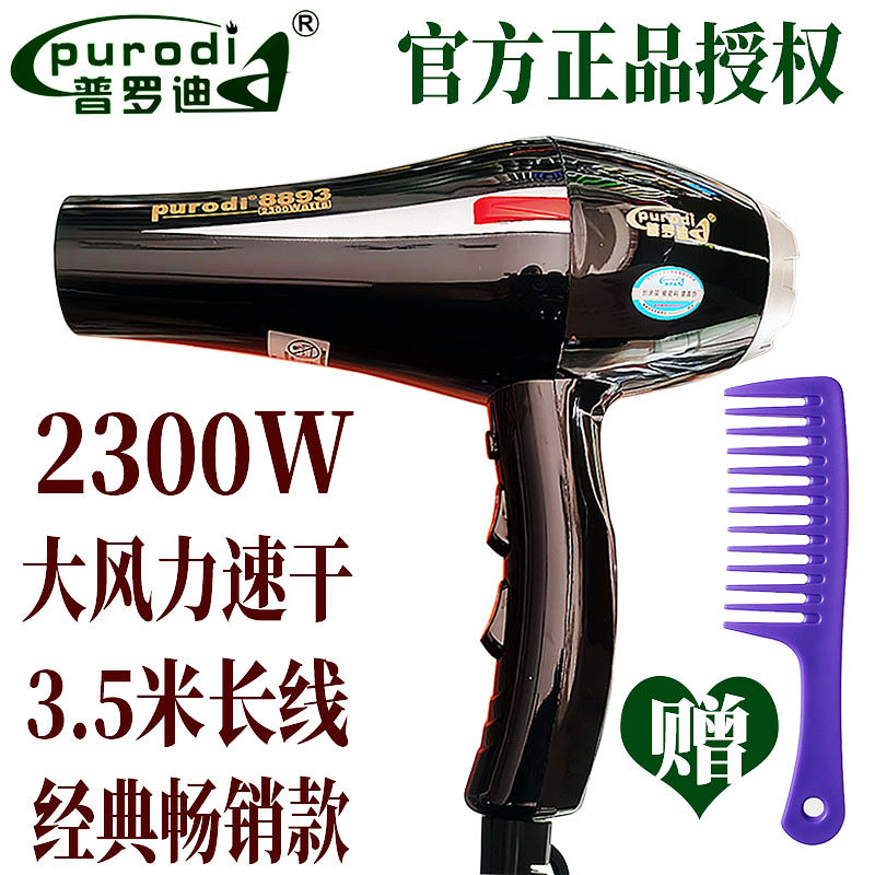 普罗迪电吹风机大功率惠普风筒负离子护发静音发廊专业理发店专用