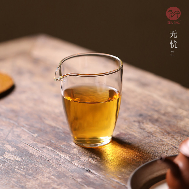 宏中 玻璃公道杯加厚耐高温分茶器 家用高档公杯茶道配件250ml,餐饮具,公道杯,淘宝优惠券,粉丝福利购,淘宝优惠卷