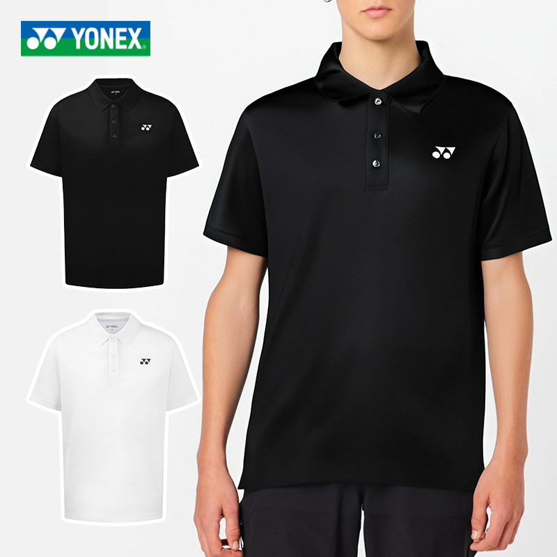 尤尼克斯新款羽毛球服POLO衫男女