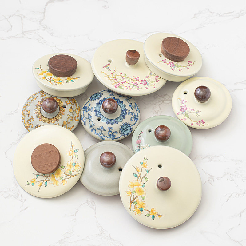 一个的价格中式汝窑陶瓷青花瓷粉青家用茶壶盖子茶具配件单品如意,餐饮具,茶道/零配,淘宝优惠券,粉丝福利购,淘宝优惠卷