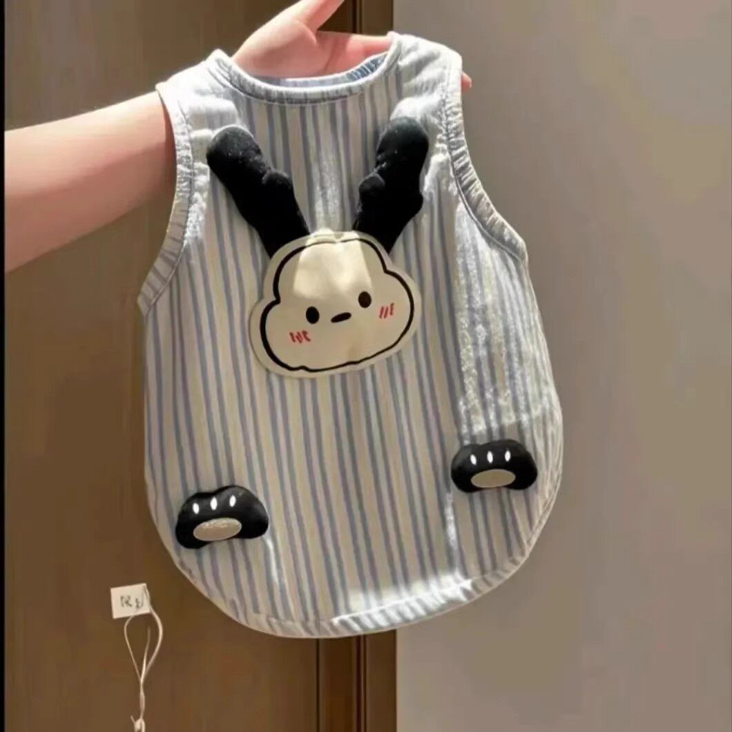 新款宠物狗狗可爱卡通立体小熊玩偶背心小型犬比熊博美雪瑞纳