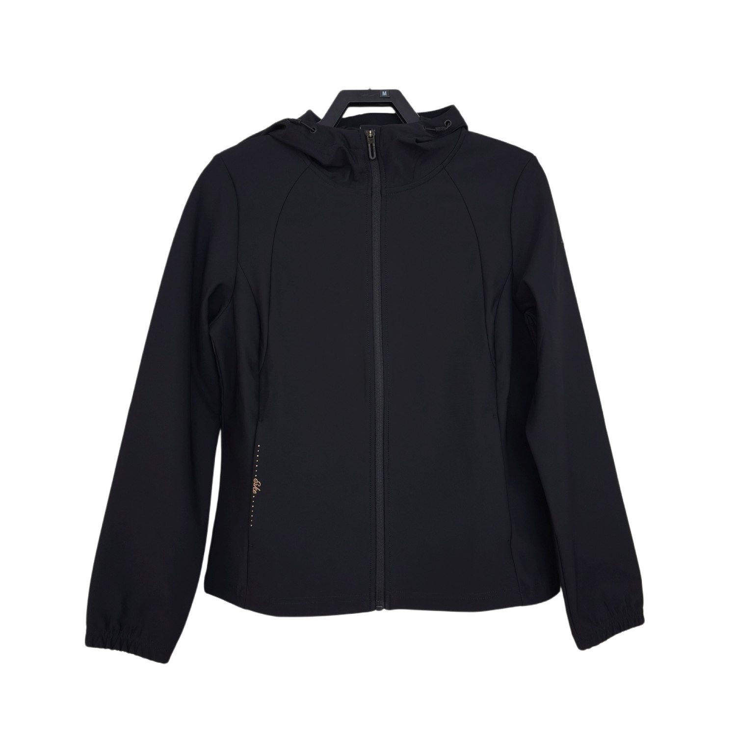 鸿星尔克女连帽风衣外套2026年春季新款百搭拉链女装休闲运动上衣