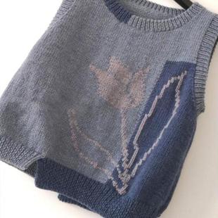 针织小衫欧货上衣女装春秋2025新款马甲羊绒短款背心爆款今年流行