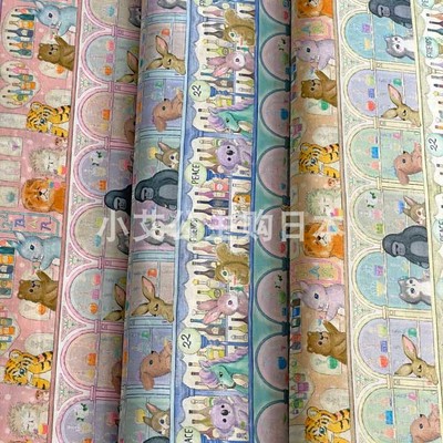 25cm日本进口纯棉60支yukiemon松浦酒吧连衣裙衬衫拼娃衣服装布料