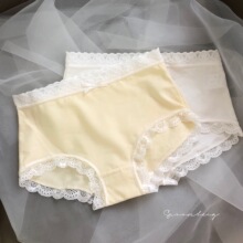 来自纯棉 安定感～ 出口品质纯棉内裤 女中腰包臀款 三女成sweety