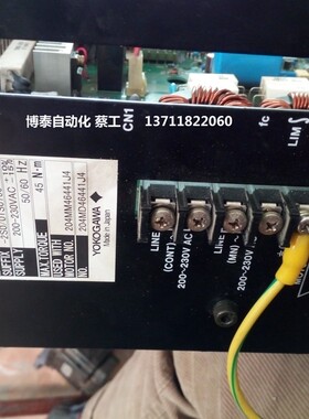 横河 伺服驱动器 东莞维修中心 SD1045B03 博泰价格合理  速度快