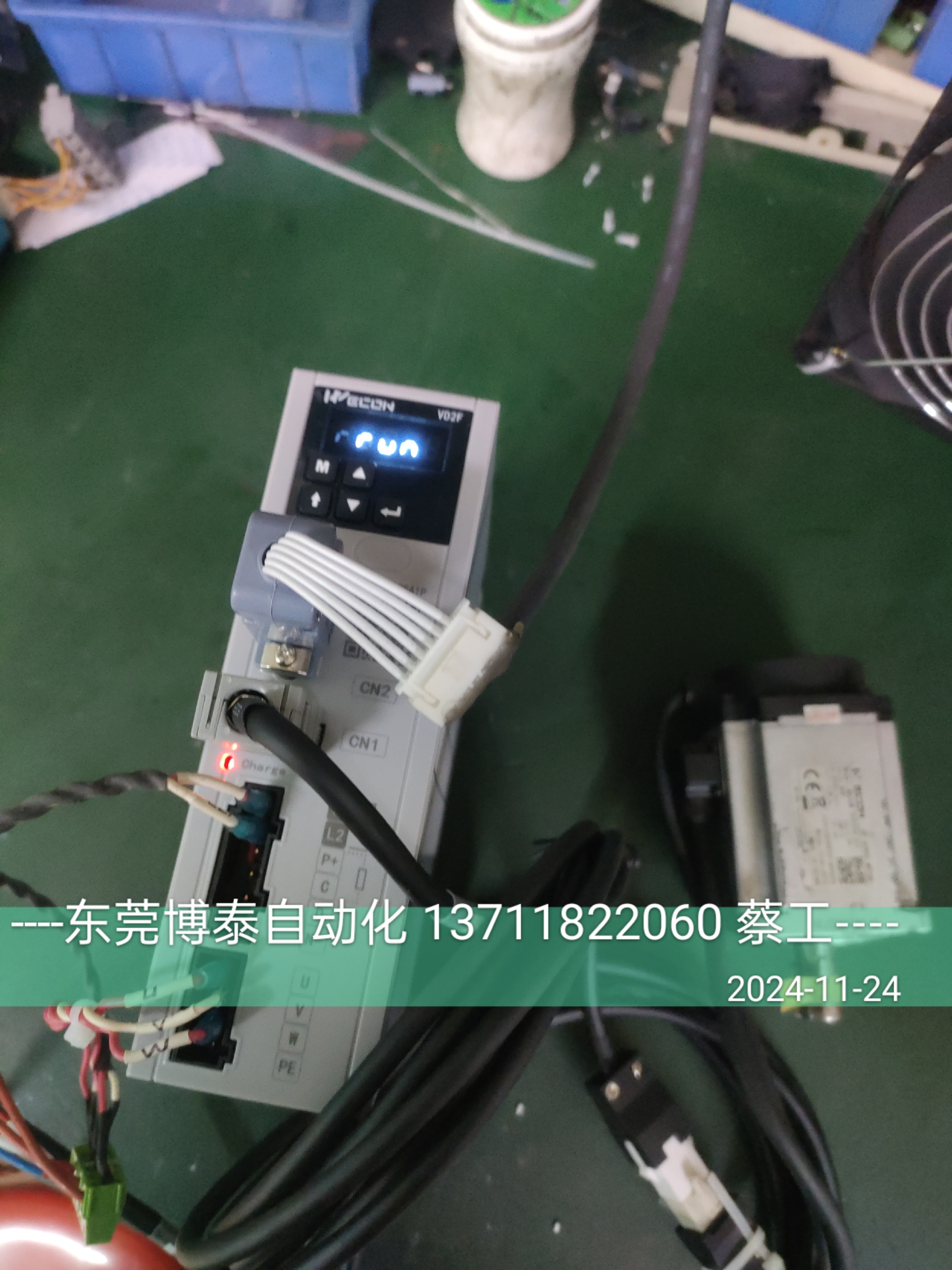 东莞数控维修机械手 维控伺服驱动器维修 WECON VD2F-010SA1P快修