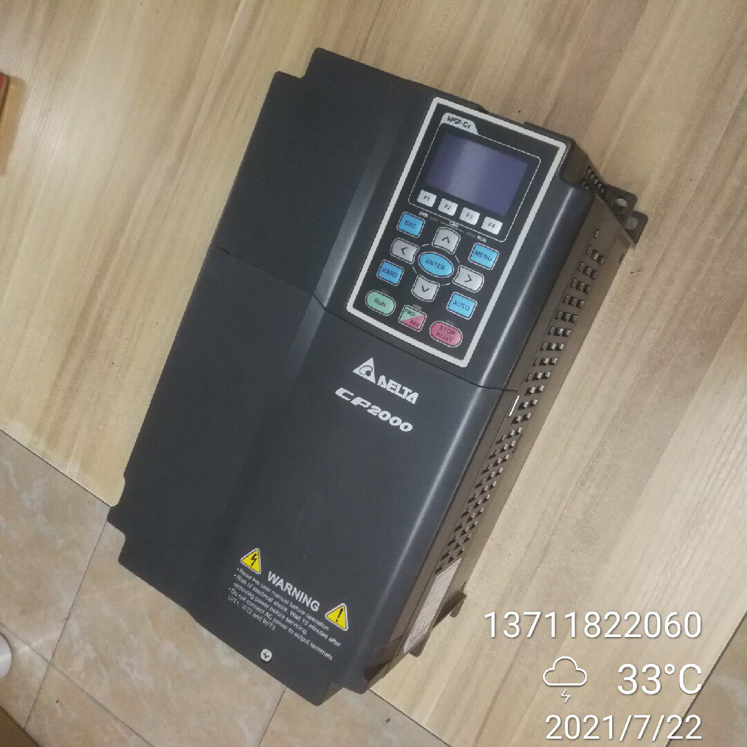 原装正品台达变频器95新VFD185CP43B-21 没用过 15/18.5KW CP2000
