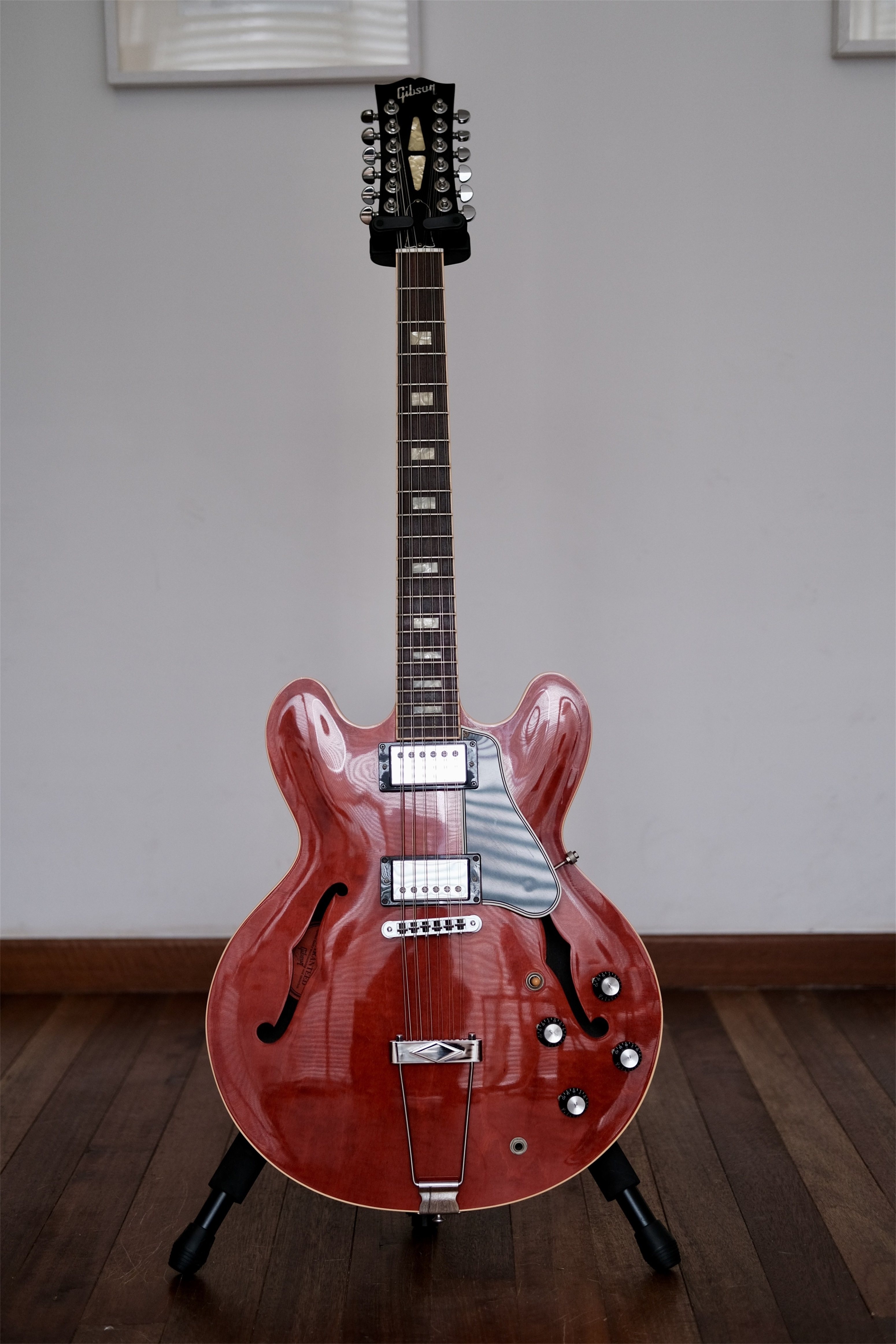 gibson 孟菲斯 es-335 12弦strings吉他