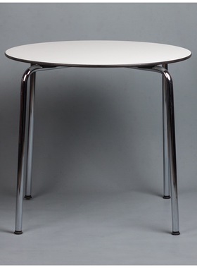 德国产 Jasper Morrison 设计 Vitra产 2013年中古 HAL 白色圆桌