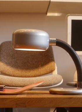 德国产 Vintage 60年代 中古 太空银灰space age Design 台灯