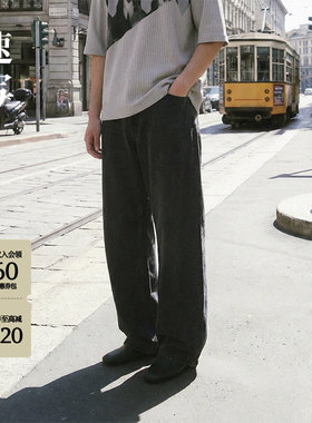 速写男装2026夏新品弯刀牛仔裤