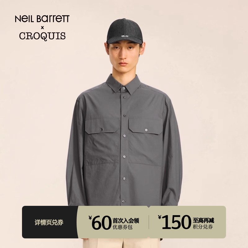 Neil联名速写2024秋新品衬衫长袖