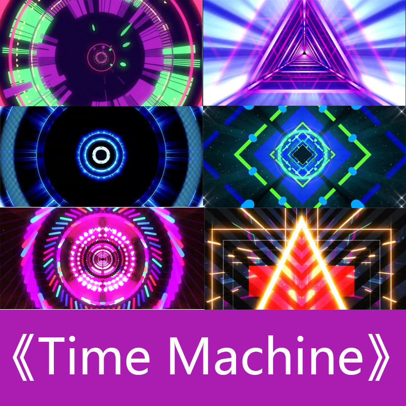 《Time Machine》英文歌曲成品劲爆动感舞蹈韩国高清视频背景素材