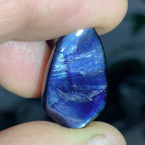 新品天然蓝宝石裸石宝石吊坠