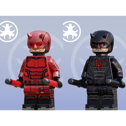 预售定金 chipchipcustom 定制第三方人仔 夜魔侠 重生 积木