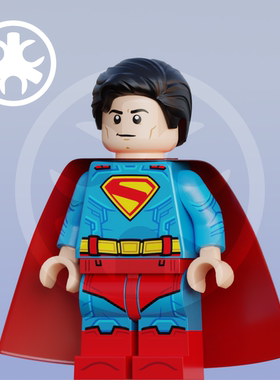 预售定金 chipchipcustom 定制第三方人仔 超人 PAD印刷 DCU 积木