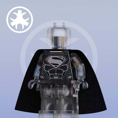 全款预售 chipchipcustom 定制第三方人仔亨利黑超人补充包 DCEU