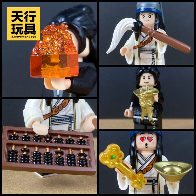 乐宜乐古风春节人仔配件