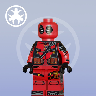现货 chipchipcustom 定制第三方人仔 死侍 积木