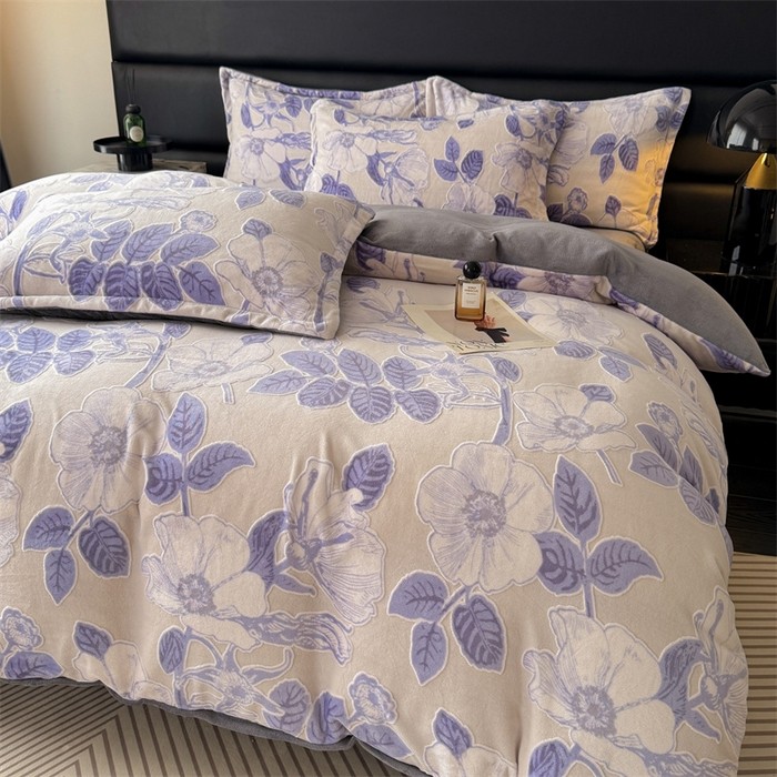 A类母婴级牛奶绒四件套全消光高克重雕花双面绒加厚宝宝绒四件套,床上用品,床品套件/四件套/多件套,淘宝优惠券,粉丝福利购,淘宝优惠卷