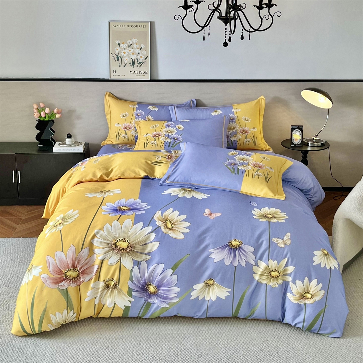 2025秋冬四件套新款全棉磨毛