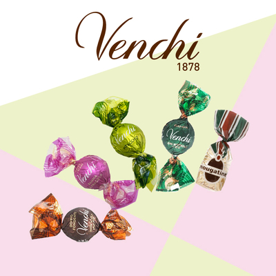 意大利Venchi闻绮开心果草莓焦糖牛奶巧榛子黑散装进口零食10送1