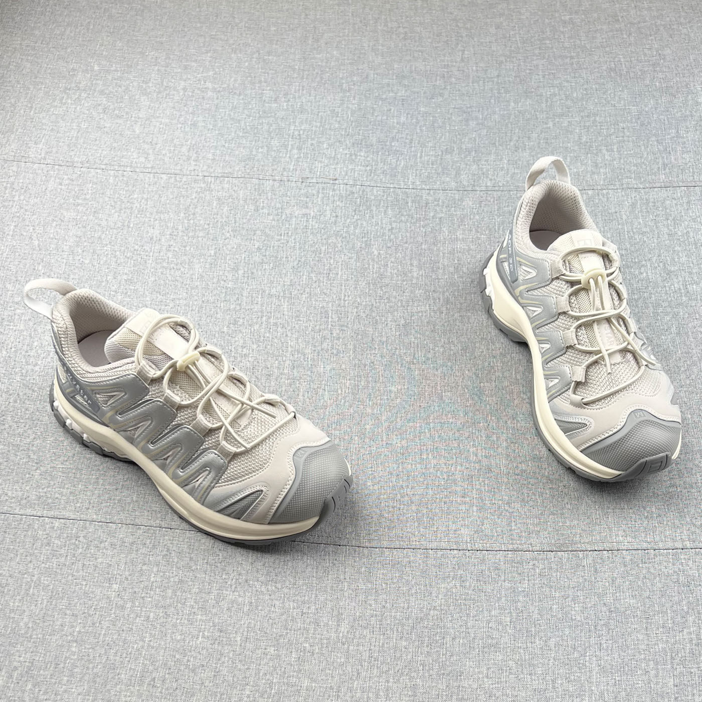 真皮网面防滑户外登山鞋女徒步鞋2025年夏新款厚底运动休闲鞋