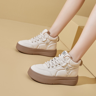 冬季 皮面加绒棉鞋 新款 厚底加绒老爹鞋 爆款 轻便百搭保暖休闲鞋 女鞋