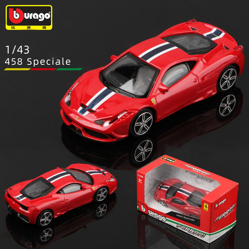 比美高143法拉利合金车模