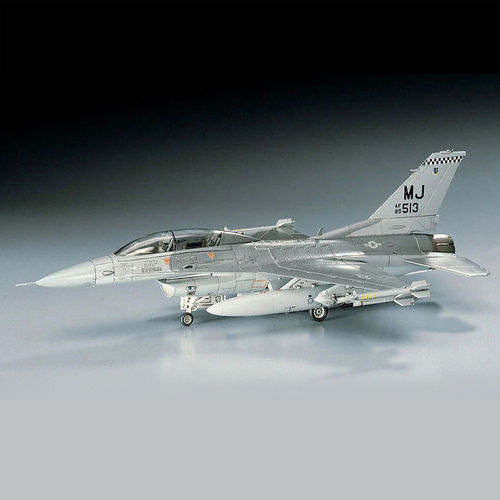 长谷川 拼装模型 00445 D15 1:72 F-16D 战隼 战斗机（双座