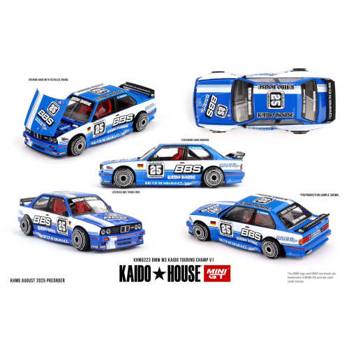 【现货】MINIGT 1:64合金车模 宝马M3 旅行版 Kaido Touring