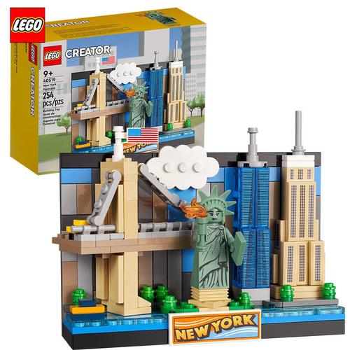 LEGO乐高创意明信片礼物玩具