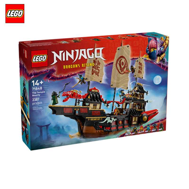 LEGO乐高71848幻影忍者神殿赏赐