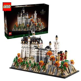 LEGO乐高建筑21063新天鹅堡男女孩益智拼搭积木玩具礼物2025新款